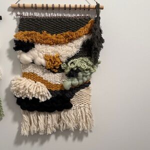 Handcrafted Woven Wall Art in Multicolor